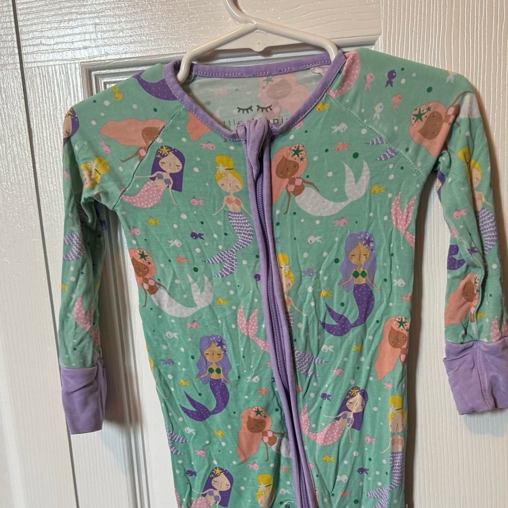 Little Sleepies mermaid zippy play condition